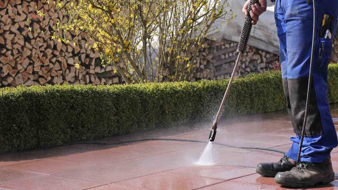 hard surface power washing